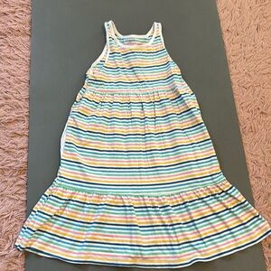 Girls Old Navy sun dress size L 10/12 loose fit multicolored.